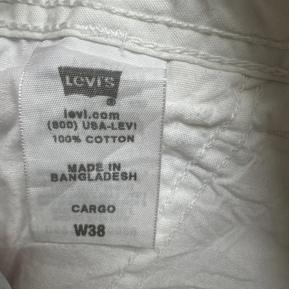 Levi's Plaid‎ Cargo Shorts Mens 38 9